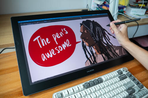 TYCレビュー：Huion Kamvas 22 (Gen 3) 液晶ペンタブレット | HUION